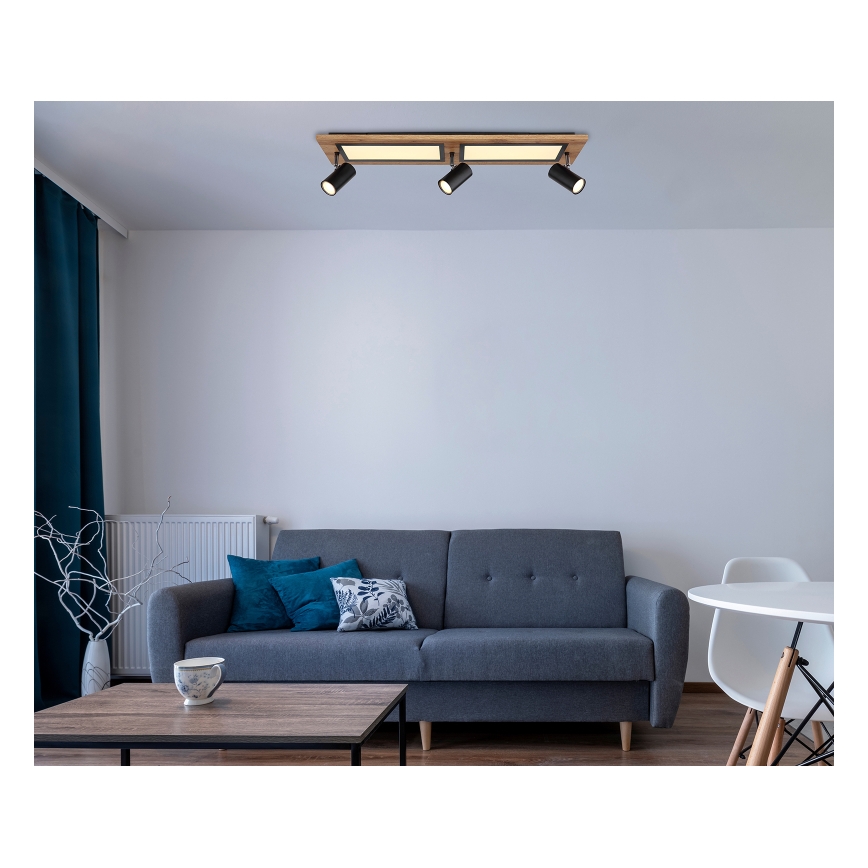 Globo - LED Oświetlenie punktowe LED/24W/230V + 3xGU10/5W