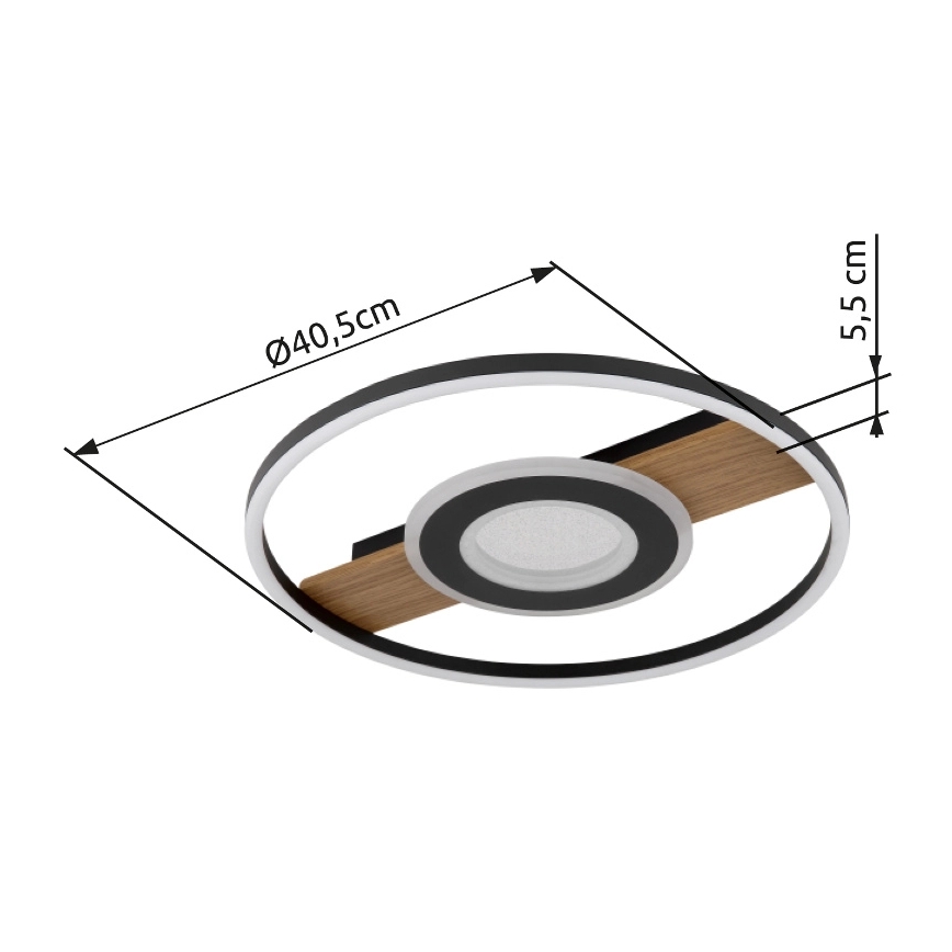 Globo - LED Plafon LED/24W/230V