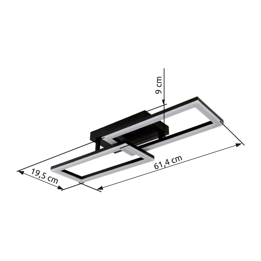 Globo - LED Plafon LED/20W/230V