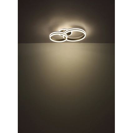 Globo - Ściemnialna lampa sufitowa LED/50W/230V 2700-6000K 50x75 cm + pilot zdalnego sterowania