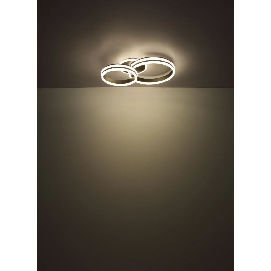Globo - Ściemnialna lampa sufitowa LED/50W/230V 2700-6000K 50x75 cm + pilot zdalnego sterowania