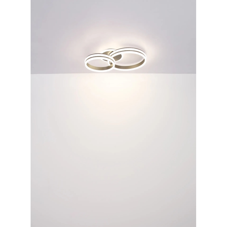 Globo - Ściemnialna lampa sufitowa LED/50W/230V 2700-6000K 50x75 cm + pilot zdalnego sterowania