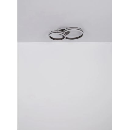 Globo - LED Ściemnialna lampa sufitowa LED/72W/230V 2700-6000K 50x75 cm + z pilotem