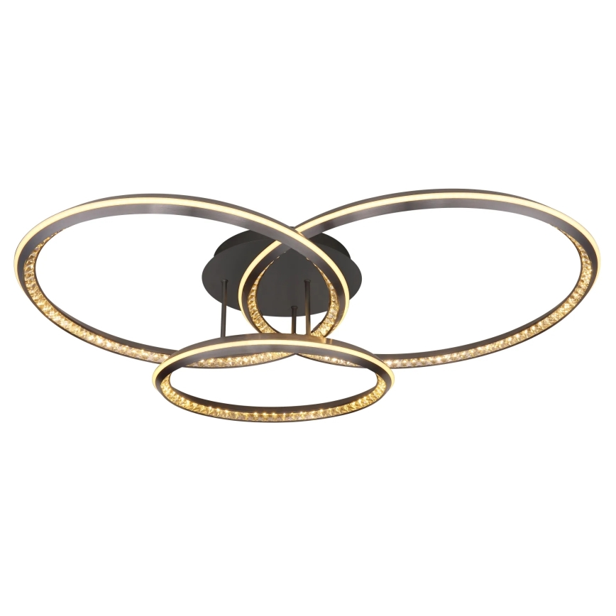 Globo - LED Ściemnialna lampa sufitowa LED/72W/230V 2700-6000K 50x75 cm + z pilotem