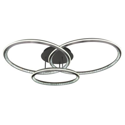 Globo - LED Ściemnialna lampa sufitowa LED/72W/230V 2700-6000K 50x75 cm + z pilotem
