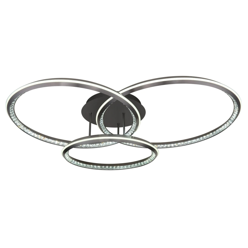 Globo - LED Ściemnialna lampa sufitowa LED/72W/230V 2700-6000K 50x75 cm + z pilotem