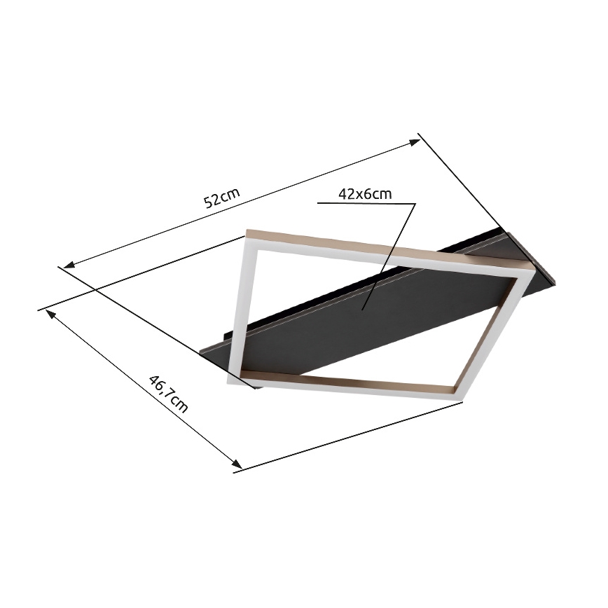 Globo - LED Plafon LED/18W/230V