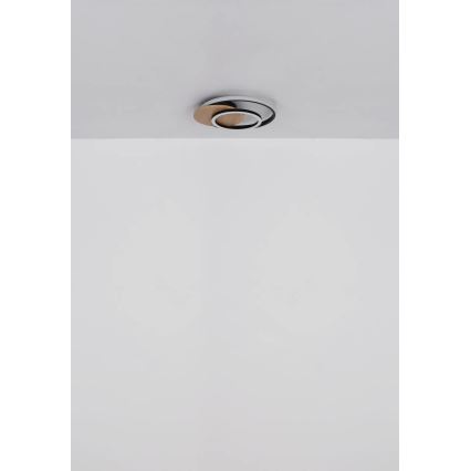 Globo - LED Plafon LED/24W/230V czarny