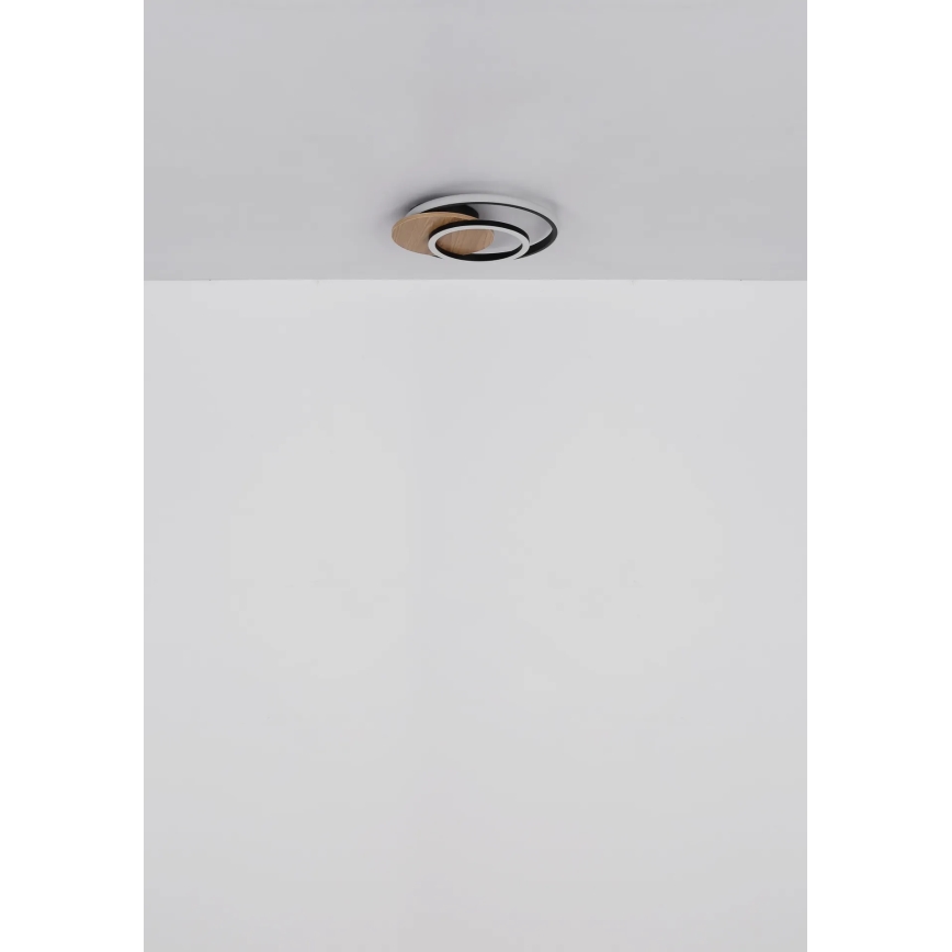 Globo - LED Plafon LED/24W/230V czarny
