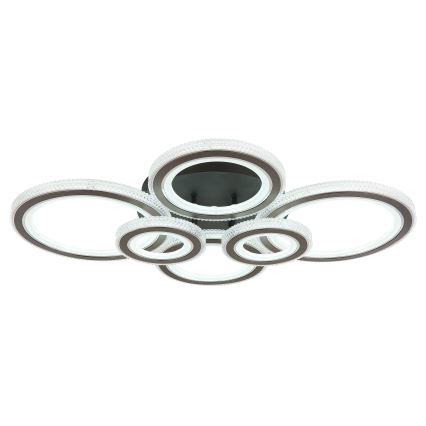 Globo - LED Plafon ściemnialny LED/60W/230V 2700-6000K 56x78 cm antracyt + pilot zdalnego sterowania