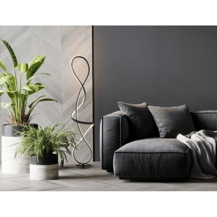 Globo - LED Lampa podłogowa LED/36W/230V czarna
