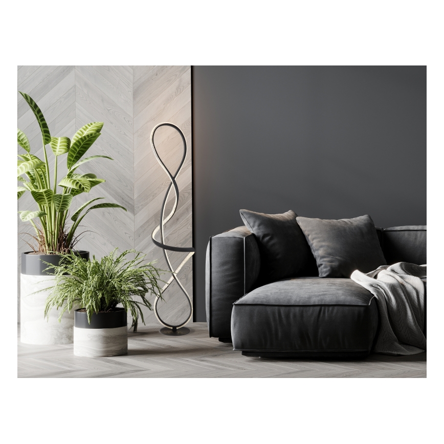Globo - LED Lampa podłogowa LED/36W/230V czarna