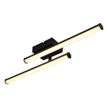 Globo - LED Plafon LED/12W/230V 3000K czarny