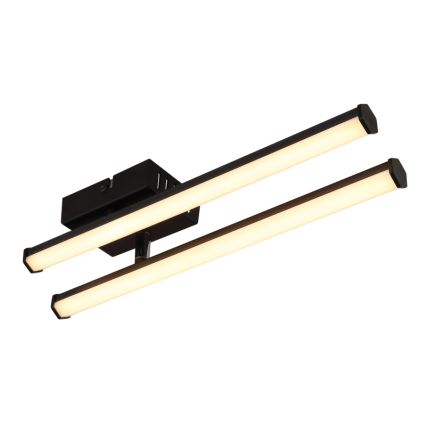 Globo - LED Plafon LED/12W/230V 3000K czarny