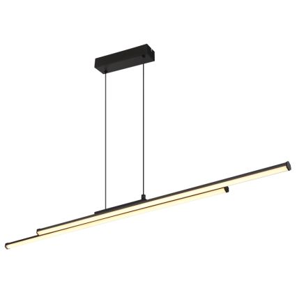 Globo - LED Żyrandol na lince LED/24W/230V 3000K czarny