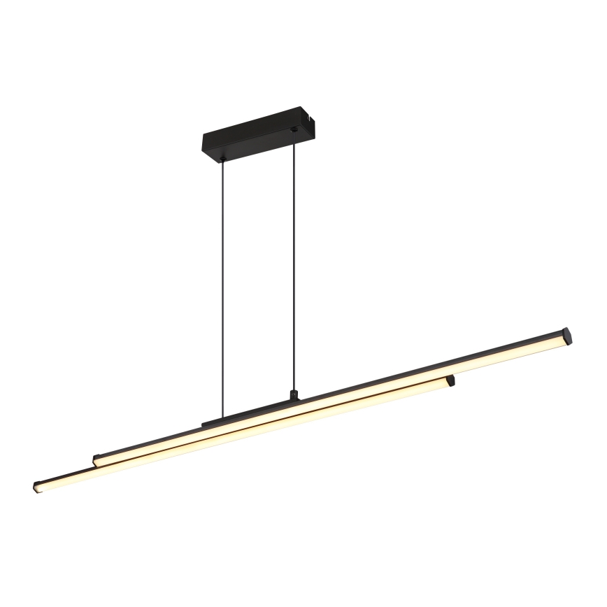 Globo - LED Żyrandol na lince LED/24W/230V 3000K czarny