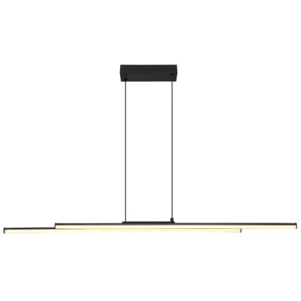 Globo - LED Żyrandol na lince LED/24W/230V 3000K czarny