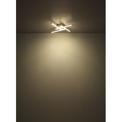 Globo - LED Plafon LED/24W/230V 4000K matowy chrom