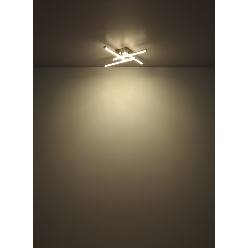 Globo - LED Plafon LED/24W/230V 4000K matowy chrom