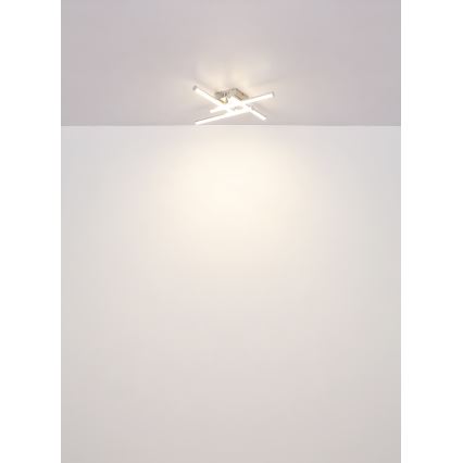 Globo - LED Plafon LED/24W/230V 4000K matowy chrom