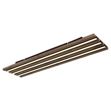 Globo - LED Plafon LED/30W/230V 3000K 80x20 cm drewno