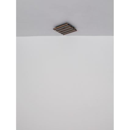 Globo - LED Plafon LED/30W/230V 3000K 80x20 cm drewno