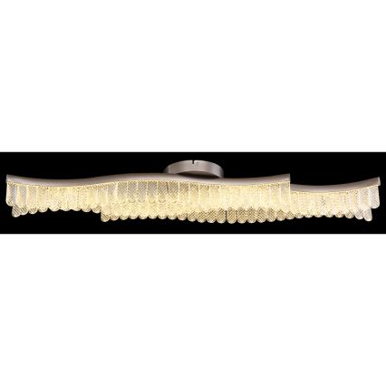 Globo - LED Plafon LED/35W/230V 3200K 18x108 cm matowy chrom