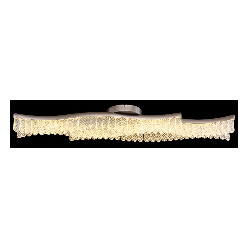 Globo - LED Plafon LED/35W/230V 3200K 18x108 cm matowy chrom
