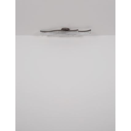 Globo - LED Plafon LED/35W/230V 3200K 18x108 cm matowy chrom