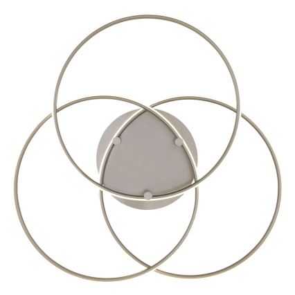 Globo - LED Plafon LED/40W/230V 4000K śr. 45,6 cm matowy chrom