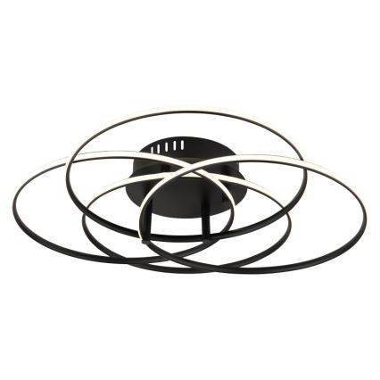Globo - LED Plafon LED/55W/230V 4000K śr. 51,5 cm czarny