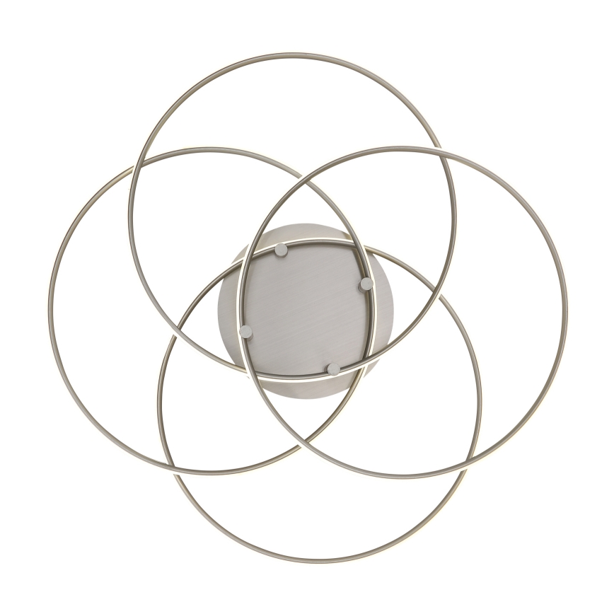 Globo - LED Plafon LED/55W/230V 4000K śr. 51,5 cm matowy chrom