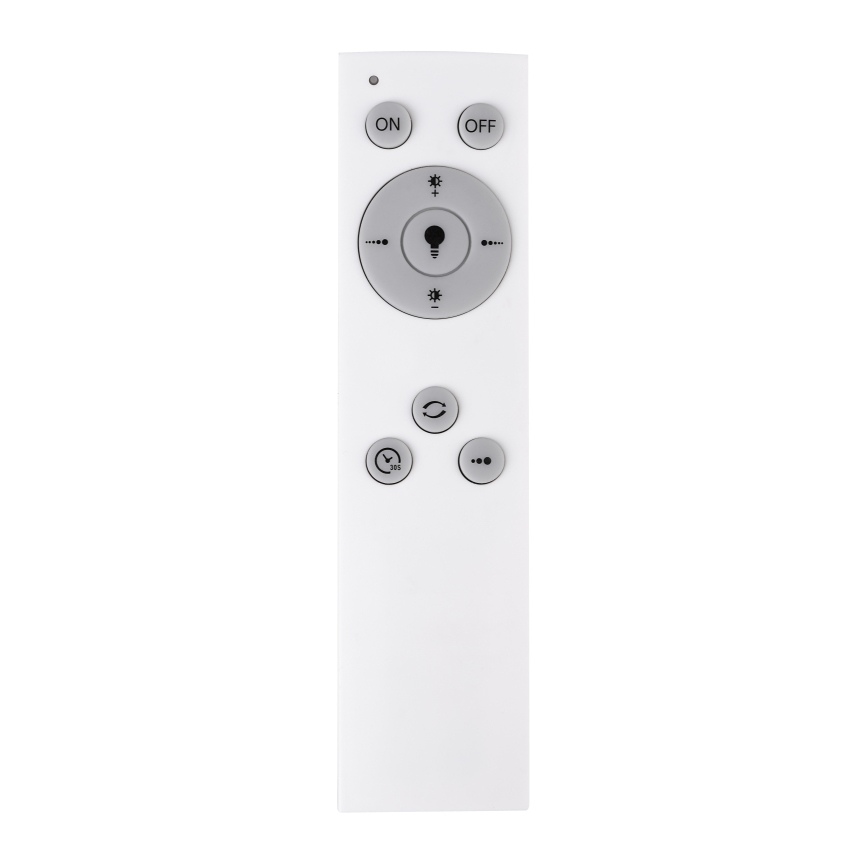 Globo - Ściemnialna lampa sufitowa LED/40W/230V 2700-6500K 32,5x87,5 cm brązowo-czarna + pilot zdalnego sterowania