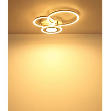 Globo - Plafon sufitowy LED 40 W / 230 V / 3000 K, 49x39 cm