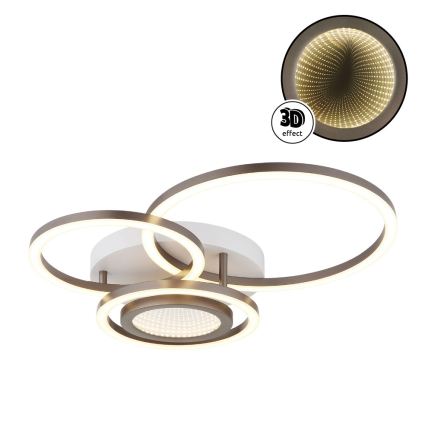Globo - Plafon sufitowy LED 40 W / 230 V / 3000 K, 49x39 cm