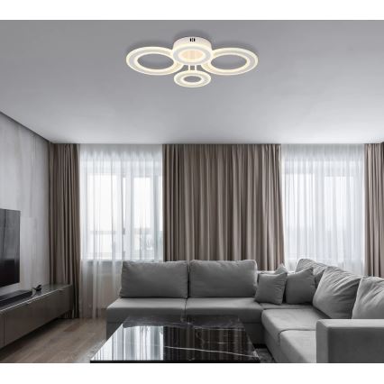 Globo - Oprawa sufitowa LED/54W/230V 3000/4200/6000K 59x42 cm