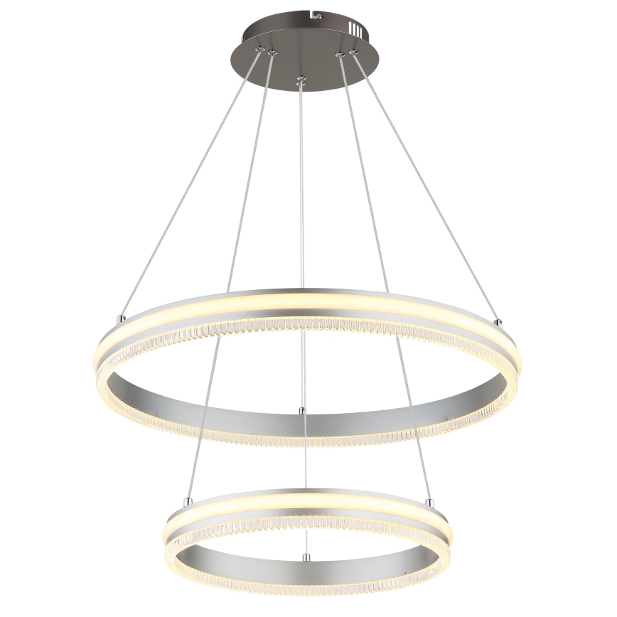 Globo - ściemnialny żyrandol LED na lince LED/60W/230V 2700-6000K + pilot zdalnego sterowania