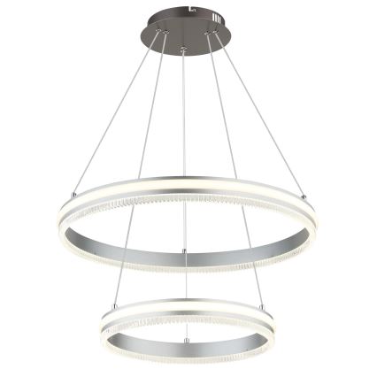 Globo - ściemnialny żyrandol LED na lince LED/60W/230V 2700-6000K + pilot zdalnego sterowania