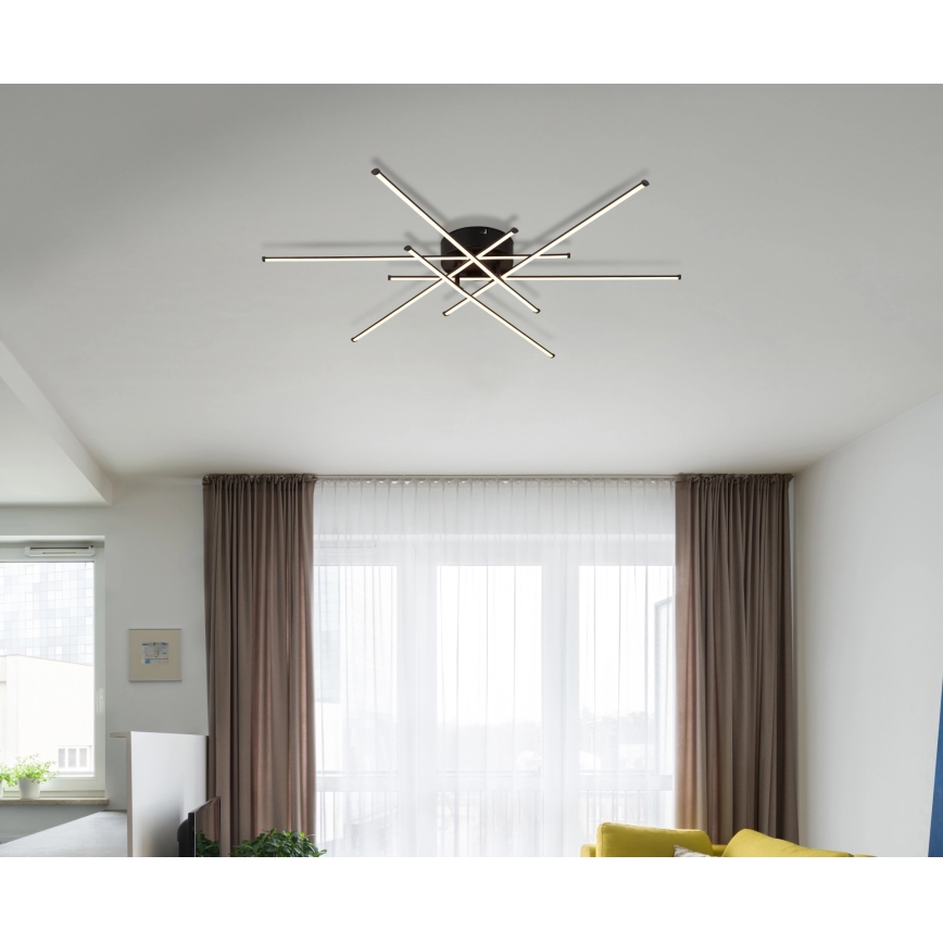 Globo - LED Plafon LED/40W/230V 3000K czarny