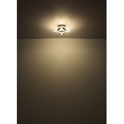 Globo - LED Plafon LED/24W/230V 2700/4000/6000K śr. 26 cm czarny