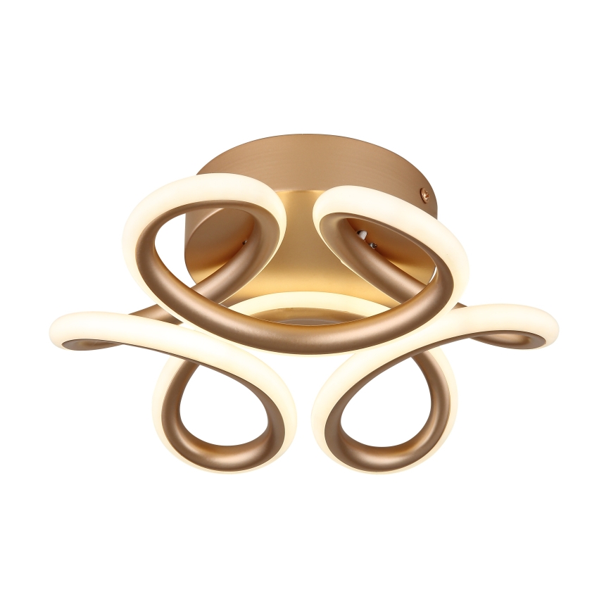 Globo - LED plafon LED/24W/230V 2700/4000/6000K śr. 26 cm złoty