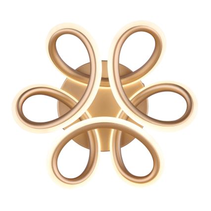 Globo - LED plafon LED/24W/230V 2700/4000/6000K śr. 26 cm złoty