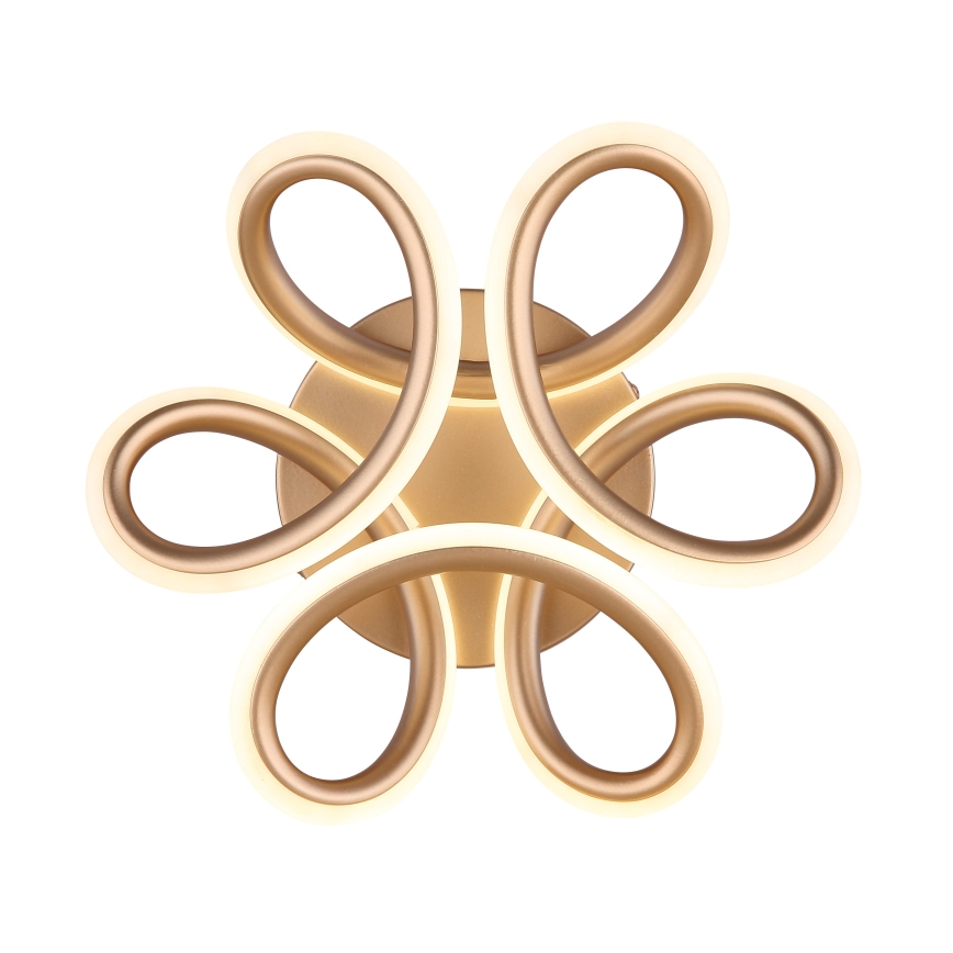 Globo - LED plafon LED/24W/230V 2700/4000/6000K śr. 26 cm złoty