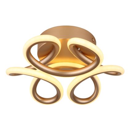 Globo - LED plafon LED/24W/230V 2700/4000/6000K śr. 26 cm złoty