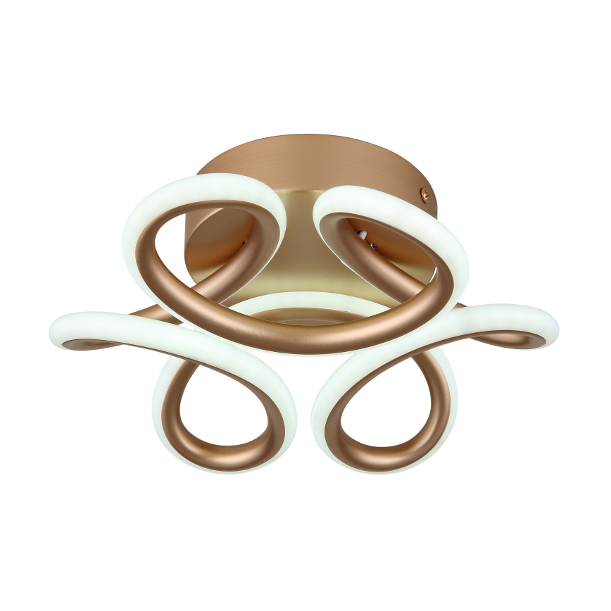 Globo - LED plafon LED/24W/230V 2700/4000/6000K śr. 26 cm złoty