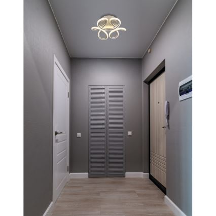 Globo - LED Plafon LED/24W/230V 2700/4000/6000K śr. 26 cm matowy chrom