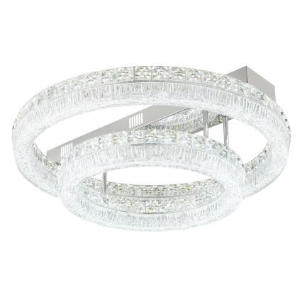 Globo - ściemnialna oprawa sufitowa LED/60W/230V 2700-6000K przezroczysta + pilot zdalnego sterowania