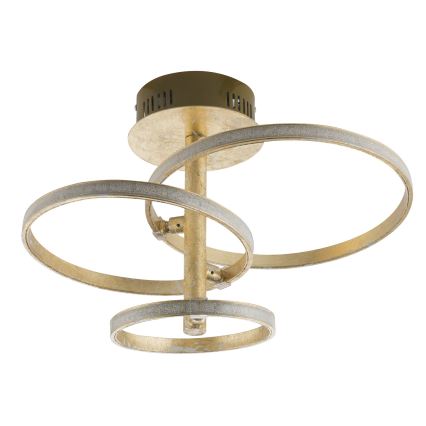 Globo 67822-24G - LED Żyrandol natynkowy WAVE 3xLED/8W/230V