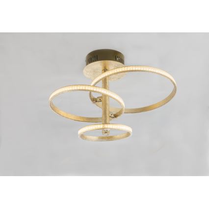 Globo 67822-24G - LED Żyrandol natynkowy WAVE 3xLED/8W/230V