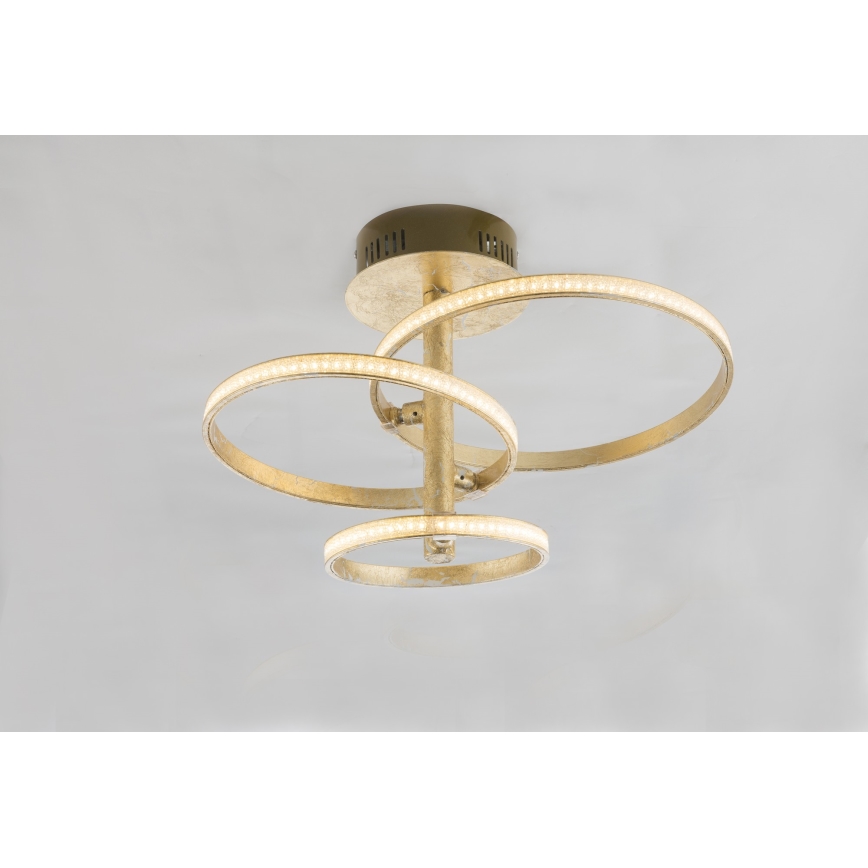 Globo 67822-24G - LED Żyrandol natynkowy WAVE 3xLED/8W/230V